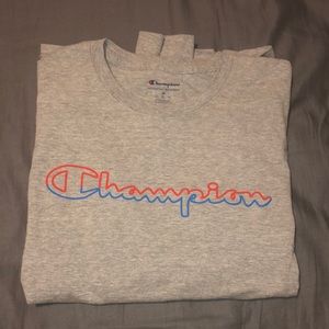 Champion Grey Long Sleeve